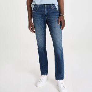 PAIGE Men's Federal Slim Straight Jeans in Knuckle Size 31
